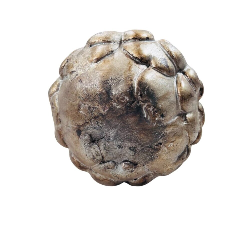 Ceramic Artichoke Sculpture Art Faux Harvest Table Centerpiece Decoration Brushe - Picture 2 of 4